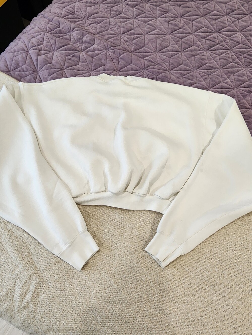 ​Vintage ALORE  Custom Cropped Crewneck Sweatshirt 90s COLORADO - Picture 7 of 17